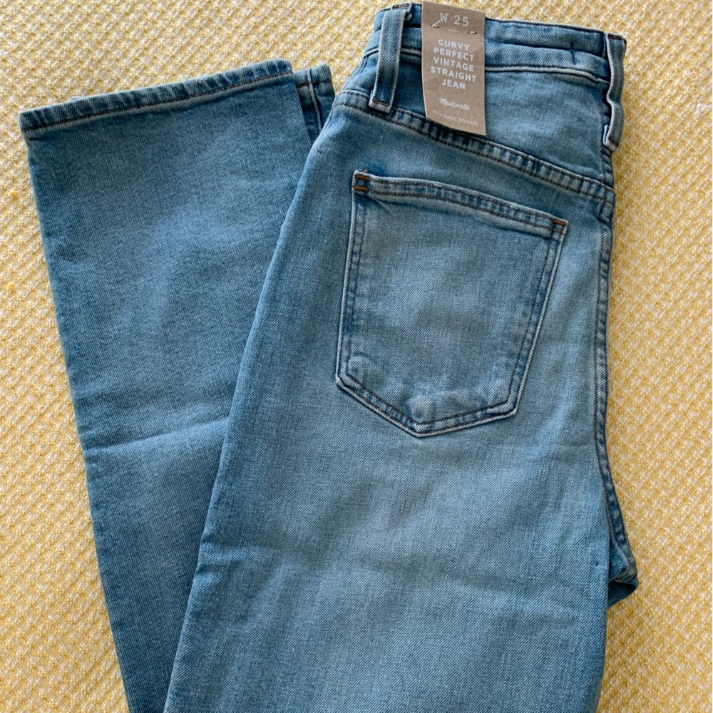 Madewell Curvy Perfect Vintage Jeans (new with tags)